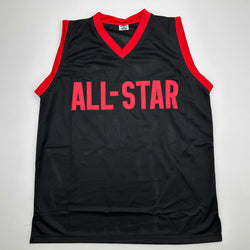 Facsimile Autographed Caitlin Clark 2024 1st All-Star Game Black Reprint Laser Auto Basketball Jersey Size Men's XL (ONLINE ORDER ONLY)