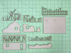 28mm Medium Half Timber House  - 28MMDF551 (Online Order Only)