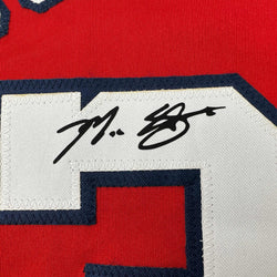 Facsimile Autographed Max Scherzer Washington Red Reprint Laser Auto Baseball Jersey Size Men's XL (ONLINE ORDER ONLY)