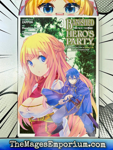 Banished From The Hero's Party I Decided to Live a Quiet Life in the Countryside Vol 3 (Online Order Only)