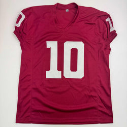 Autographed/Signed Marcel Reed Texas A&M Maroon College Football Jersey JSA COA (ONLINE ORDER ONLY)