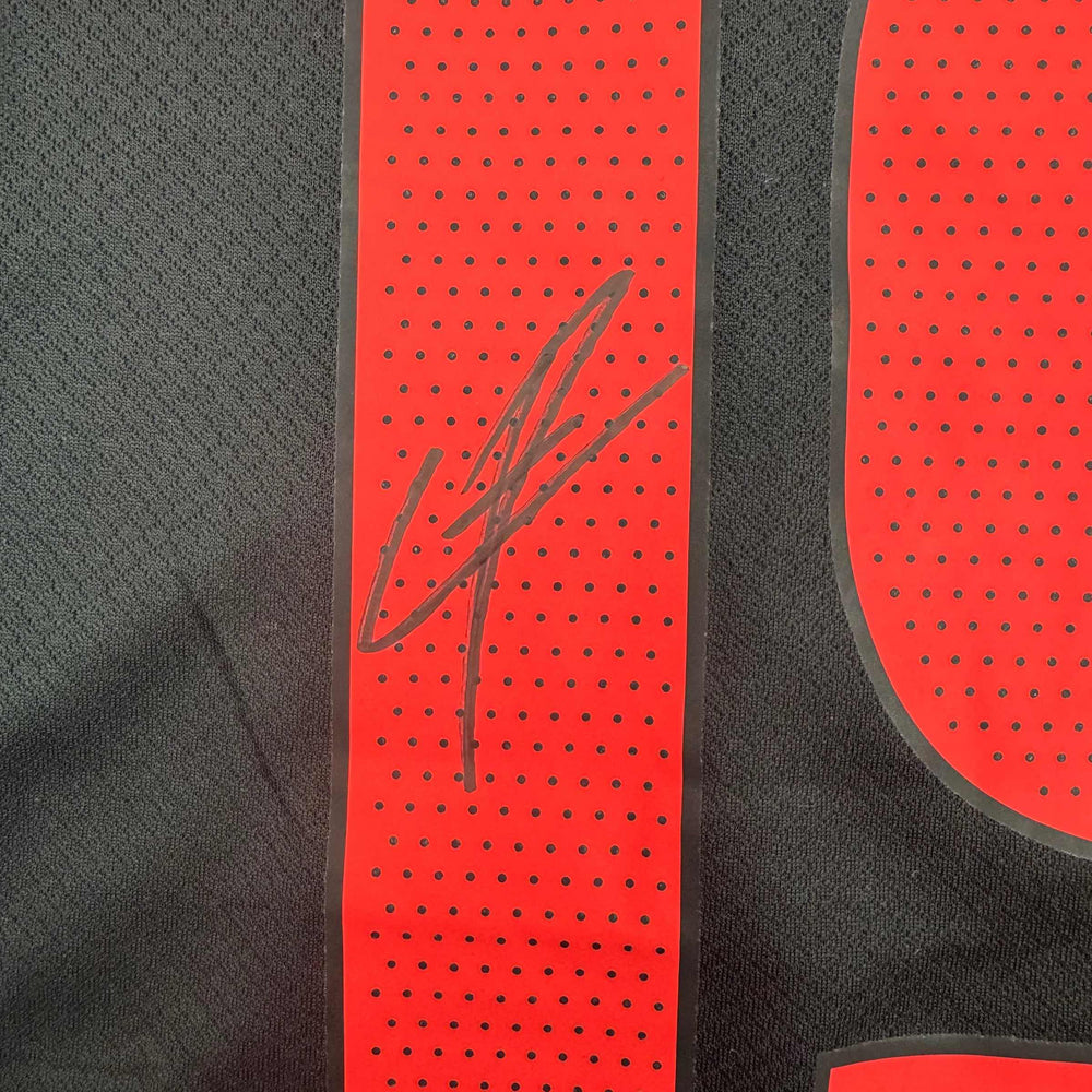 Autographed/Signed Lamine Yamal FC Barcelona Black Soccer Jersey Beckett BAS COA (ONLINE ORDER ONLY)