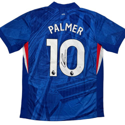 Autographed/Signed Cole Palmer Chelsea FC Blue Soccer Futbol Jersey Beckett BAS COA (ONLINE ORDER ONLY)