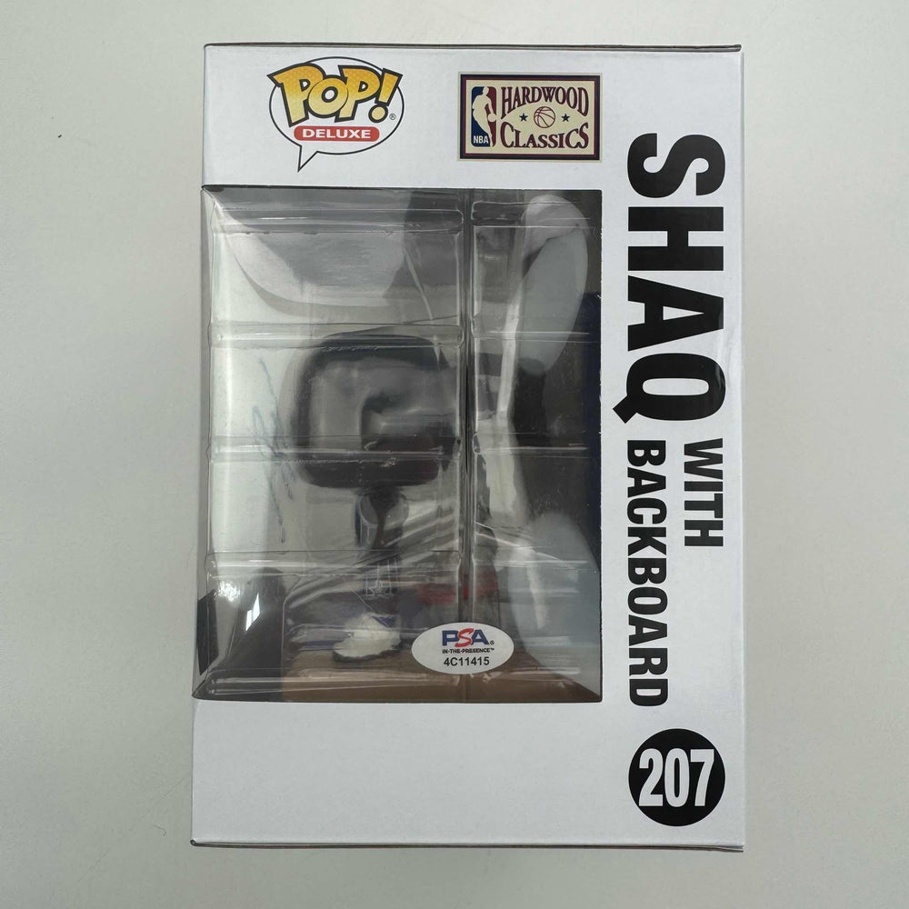 Autographed/Signed Shaq Shaquille O'Neal Orlando Magic Basketball Funko Pop #207 Figurine PSA COA (ONLINE ORDER ONLY)