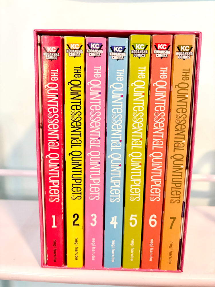 The Quintessential Quintuplets Part 1 Manga Box Set (Online Order Only)
