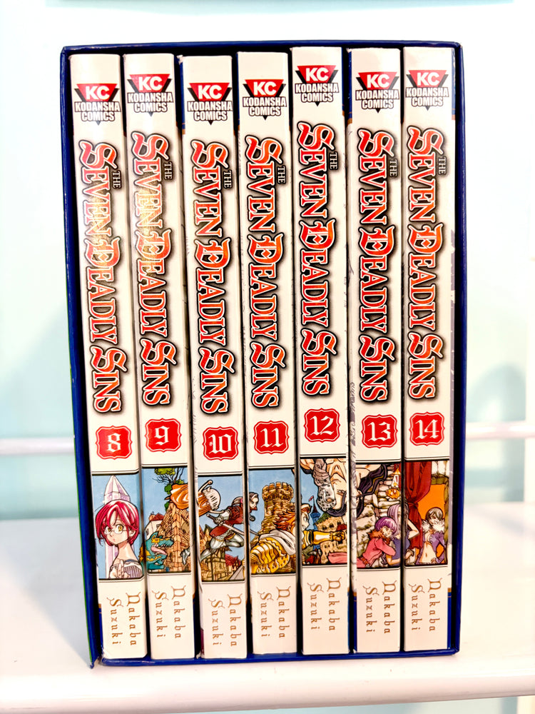 The Seven Deadly Sins Manga Box Set #2 Vol 8-14 (Online Order Only)