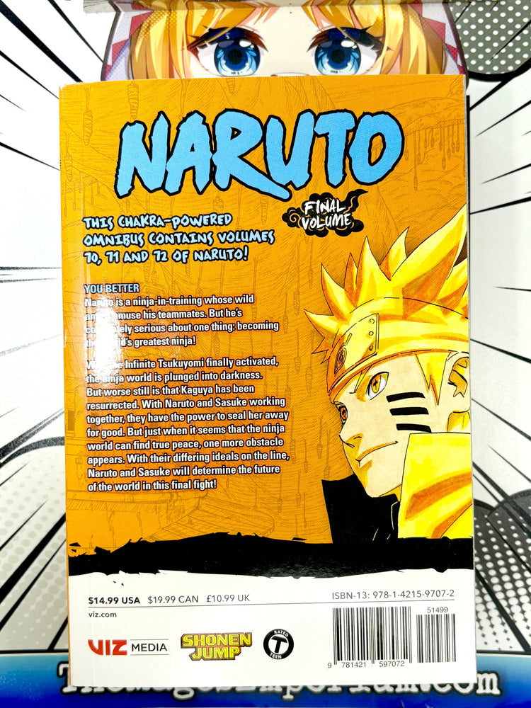 Naruto Omnibus Vol 70-72 (Online Order Only)