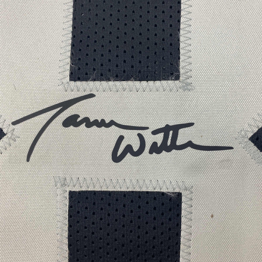 Facsimile Autographed Jason Witten Oakland Las Vegas Black Reprint Laser Auto Football Jersey Size Men's XL (ONLINE ORDER ONLY)