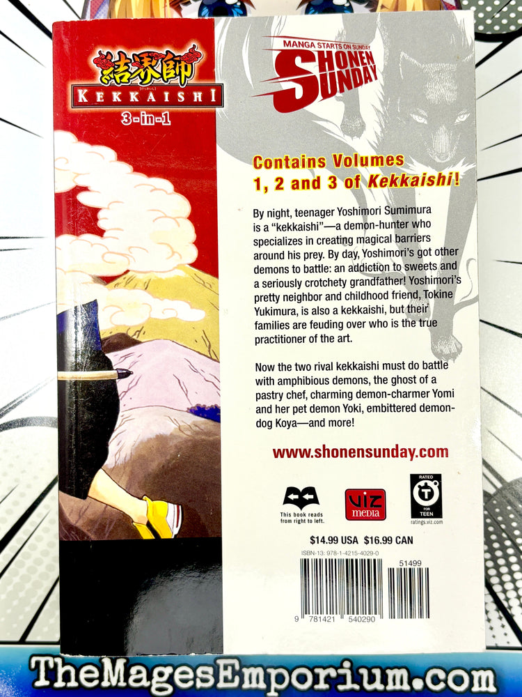 Kekkaishi Vol 1-3 Omnibus (Online Order Only)