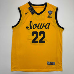 Autographed/Signed Caitlin Clark Iowa Yellow Basketball Jersey Panini COA (ONLINE ORDER ONLY)