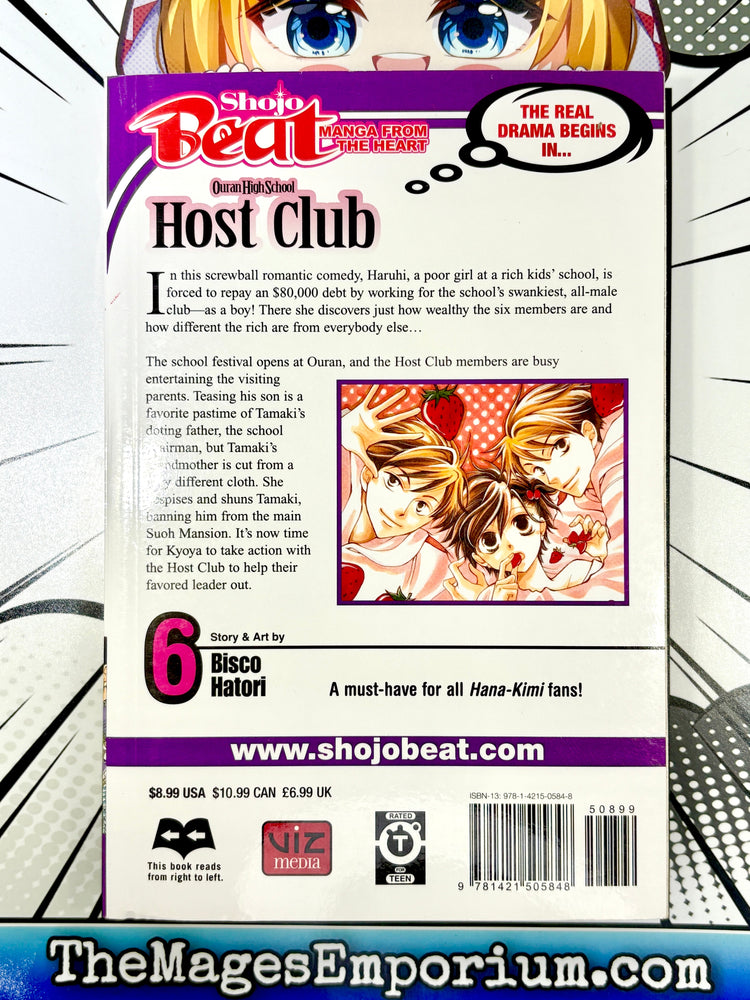 Ouran High School Host Club Vol 6 (Online Order Only)