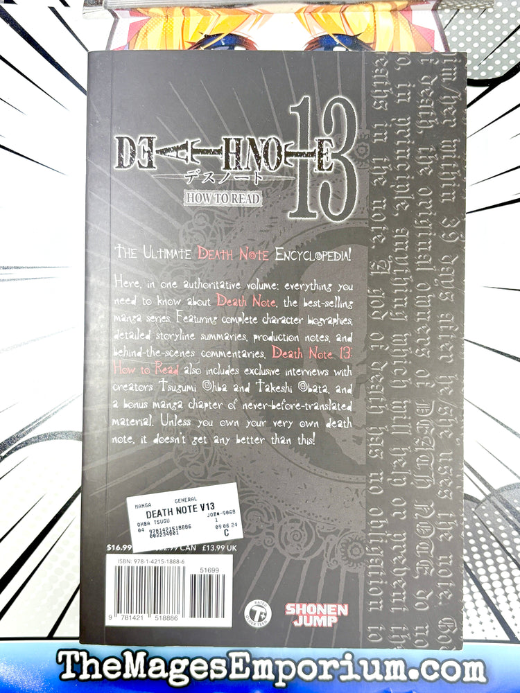 Death Note How To Read Vol 13 (Online Order Only)