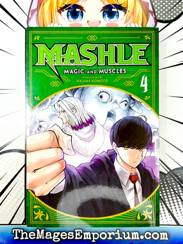 Mashle Magic and Muscles Vol 4 (Online Order Only)