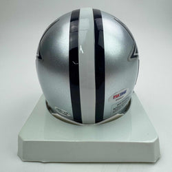 Autographed/Signed Herschel Walker Dallas Cowboys Mini Football Helmet PSA COA (ONLINE ORDER ONLY)
