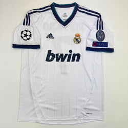 Autographed/Signed Cristiano Ronaldo Real Madrid White Soccer Jersey Beckett BAS COA (ONLINE ORDER ONLY)