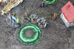 Double Sided Neoprene 7.57" Objective Markers - Green and Flaming Portal (Online Order Only)