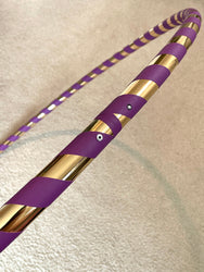 Beginner & Weighted Fitness Taped Beginner Hula Hoops | Mirror, Holographic, & Prism Deco Tapes + Gaffer Grip Tape (ONLINE ORDER ONLY)