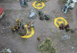 Double Sided 7.57" Neoprene Objective Markers - Light and Lightning (Online Order Only)