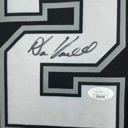 Autographed/Signed Devin Vassell San Antonio Black Basketball Jersey JSA COA (ONLINE ORDER ONLY)