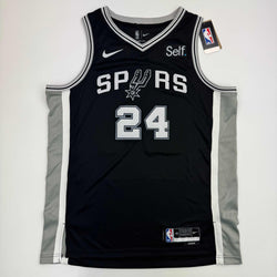 Autographed/Signed Devin Vassell San Antonio Black Basketball Jersey JSA COA (ONLINE ORDER ONLY)