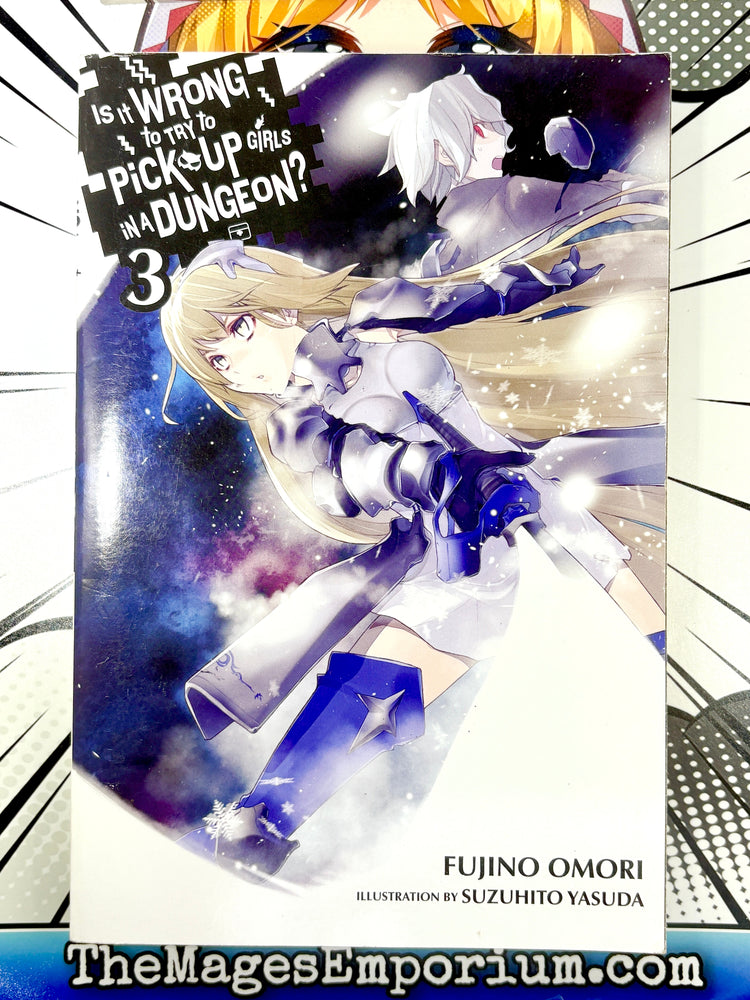 Is It Wrong To Try To Pick Up Girls in a Dungeon? Vol 3 Light Novel (ONLINE ORDER ONLY)