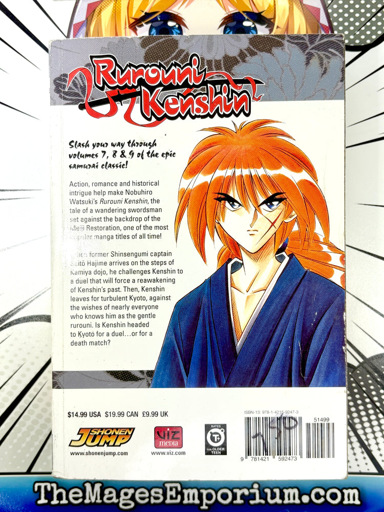 Rurouni Kenshin Vol 7-9 Omnibus (ONLINE ORDER ONLY)