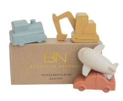 Vehicle Bath Toy Set (ONLINE ORDER ONLY)