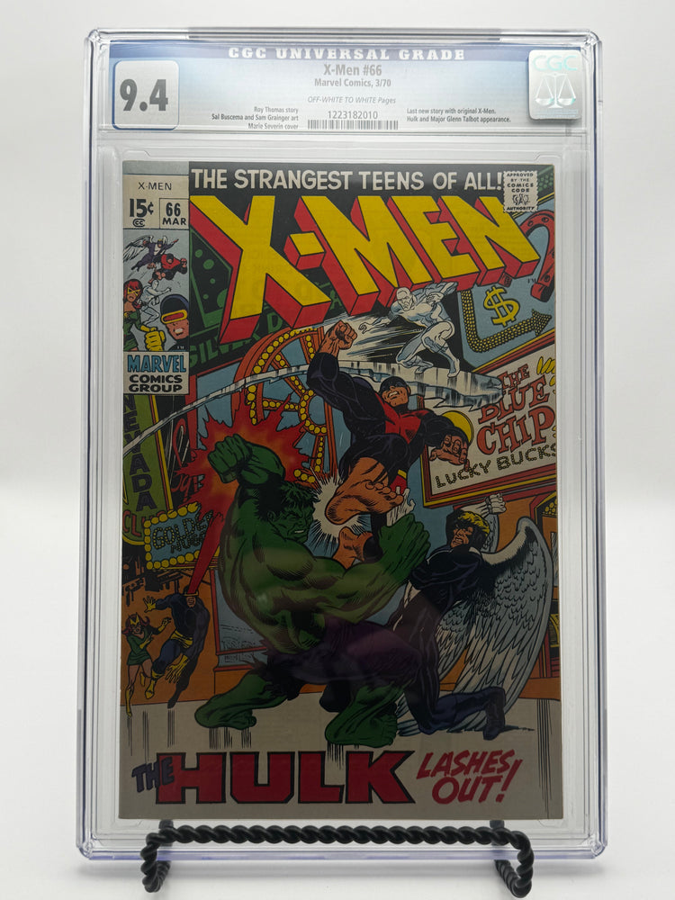 X-Men #66 CGC 9.4 Blue Label 1970 [IN STOCK] (ONLINE ORDER ONLY)