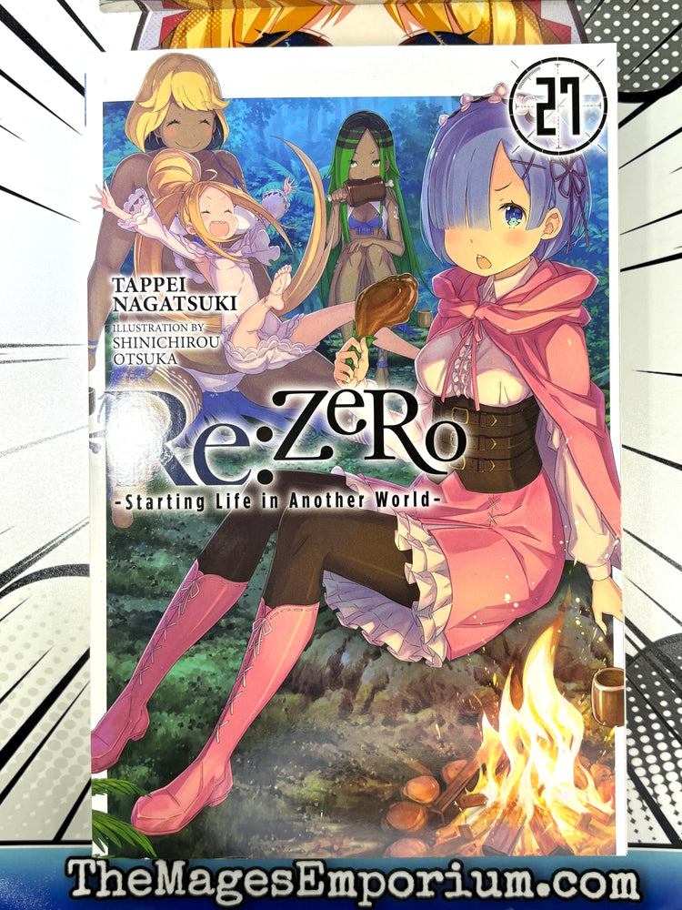 Re: Zero Starting Life In Another World Vol 27 Light Novel (ONLINE ORDER ONLY)