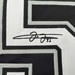 Facsimile Autographed Frank Thomas Chicago Black Reprint Laser Auto Baseball Jersey Size Men's XL (ONLINE ORDER ONLY)