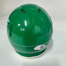Autographed/Signed Quinyon Mitchell Philadelphia Eagles Kelly Green Mini Football Helmet JSA COA (ONLINE ORDER ONLY)