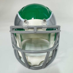 Autographed/Signed Quinyon Mitchell Philadelphia Eagles Kelly Green Mini Football Helmet JSA COA (ONLINE ORDER ONLY)