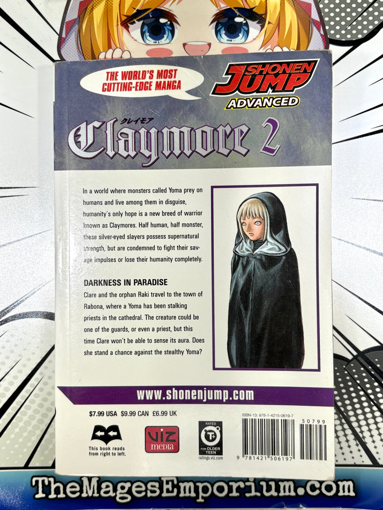 Claymore Vol 2 (Online Order Only)