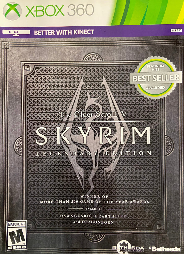 The Elder Scrolls V: Skyrim Legendary Edition (Platinum Hits) (Xbox 360) (ONLINE ORDER ONLY)