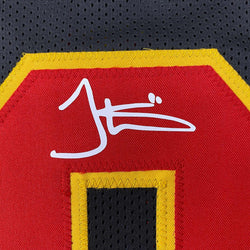 Facsimile Autographed Tyreek Hill Kansas City Black Reprint Laser Auto Football Jersey Size Men's XL (ONLINE ORDER ONLY)