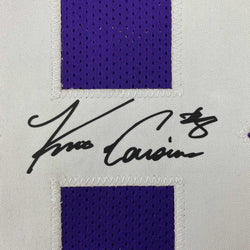 Facsimile Autographed Kirk Cousins Minnesota Purple Reprint Laser Auto Football Jersey Size Men's XL (ONLINE ORDER ONLY)