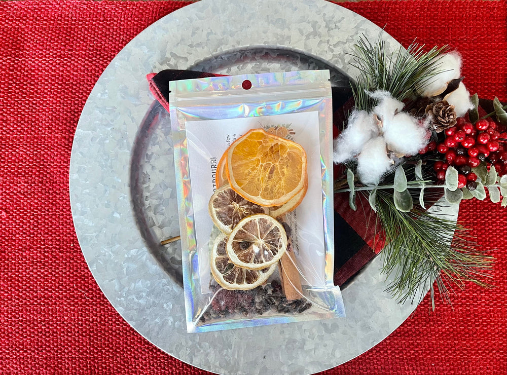 Stovetop Simmer Pot Potpourri - Holiday Spice- (ONLINE ORDER ONLY)