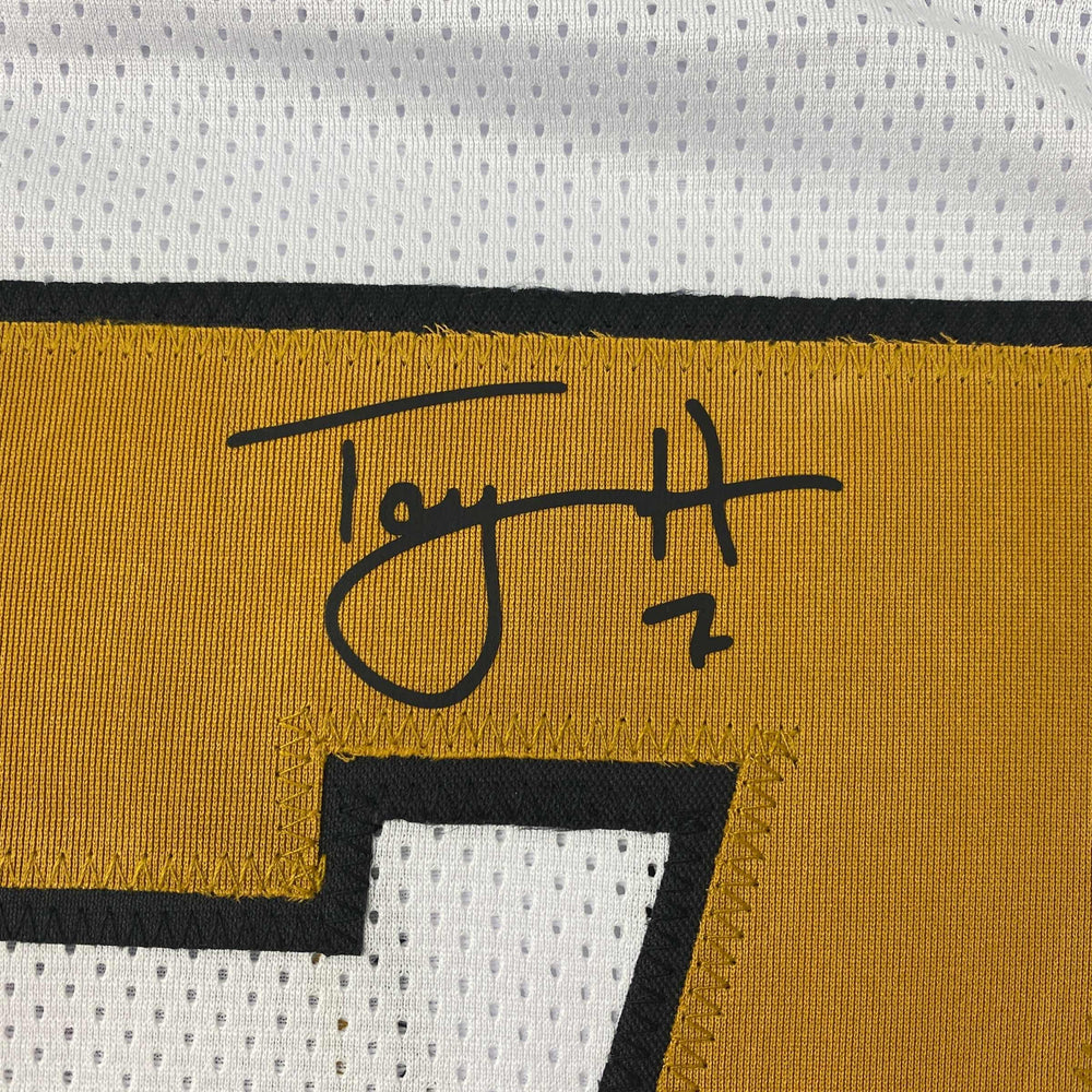 Facsimile Autographed Taysom Hill New Orleans Color Rush Reprint Laser Auto Football Jersey Size Men's XL (ONLINE ORDER ONLY)