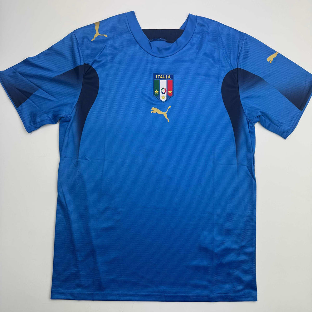 Autographed/Signed Gianluigi Buffon Italy Blue Soccer Futbol Jersey Beckett BAS COA (ONLINE ORDER ONLY)