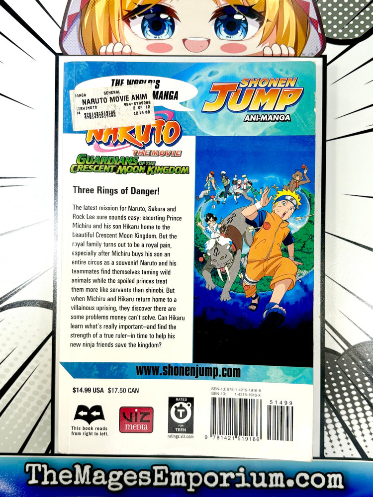 Naruto The Movie Guardians of the Crescent Moon Kingdom Ani-Manga (Online Order Only)