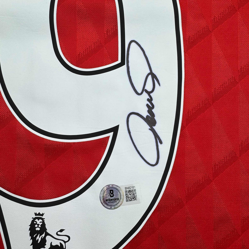 Autographed/Signed Fernando Torres Liverpool Red Soccer Jersey Beckett BAS COA (ONLINE ORDER ONLY)