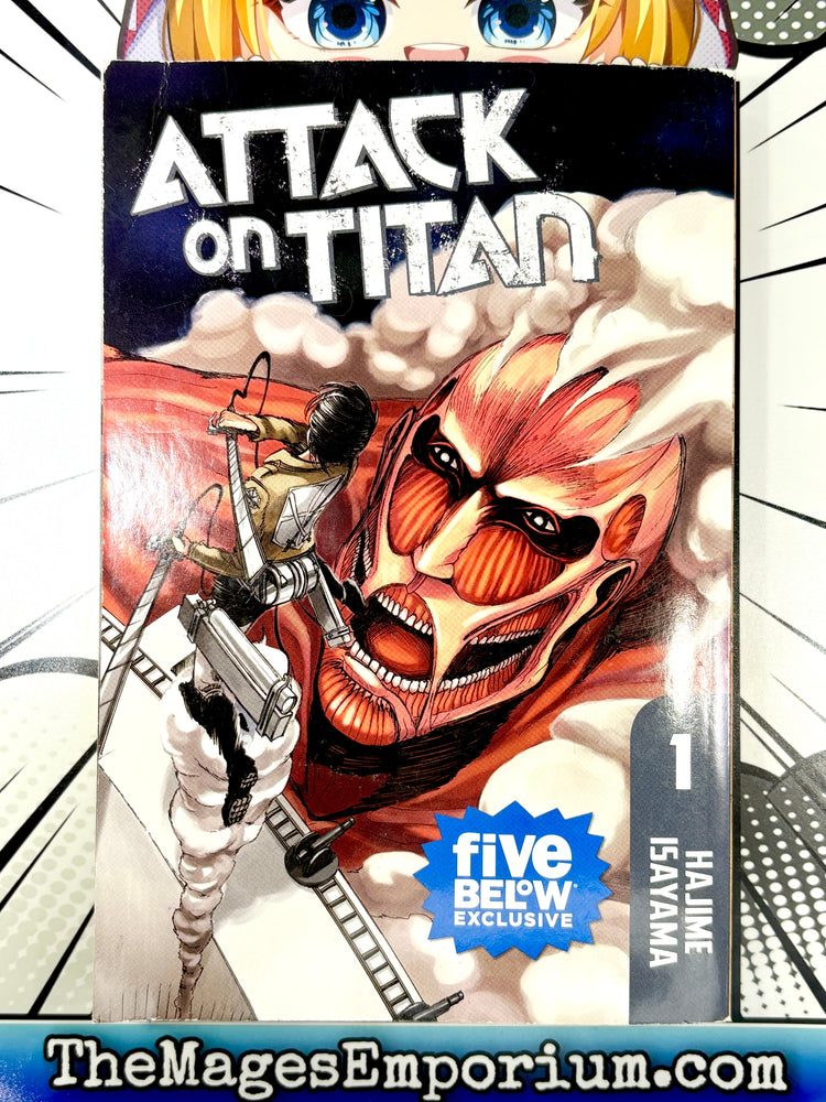 Attack on Titan Vol 1 Five Below Cover (Online Order Only)