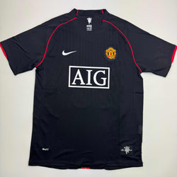 Autographed/Signed Wayne Rooney Manchester United Black 2008 Soccer Jersey Beckett BAS COA (ONLINE ORDER ONLY)