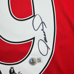 Autographed/Signed Fernando Torres Liverpool Red Soccer Jersey Beckett BAS COA (ONLINE ORDER ONLY)