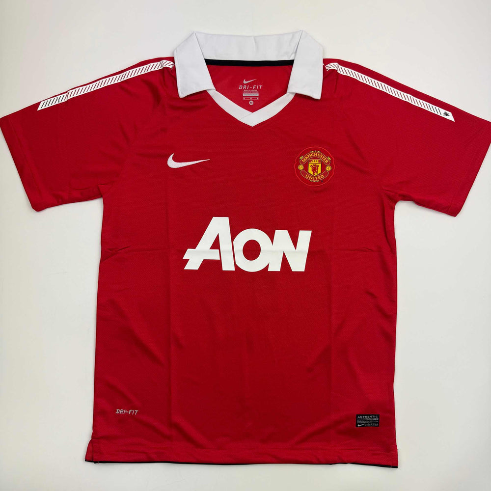 Autographed/Signed Ryan Giggs Manchester United Red Soccer Jersey Beckett BAS COA (ONLINE ORDER ONLY)