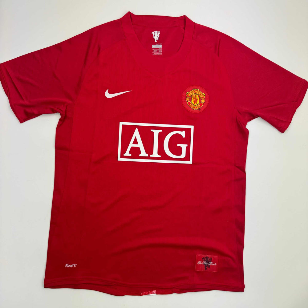 Autographed/Signed DImitar Berbatov Manchester United Red Soccer Jersey Beckett BAS COA