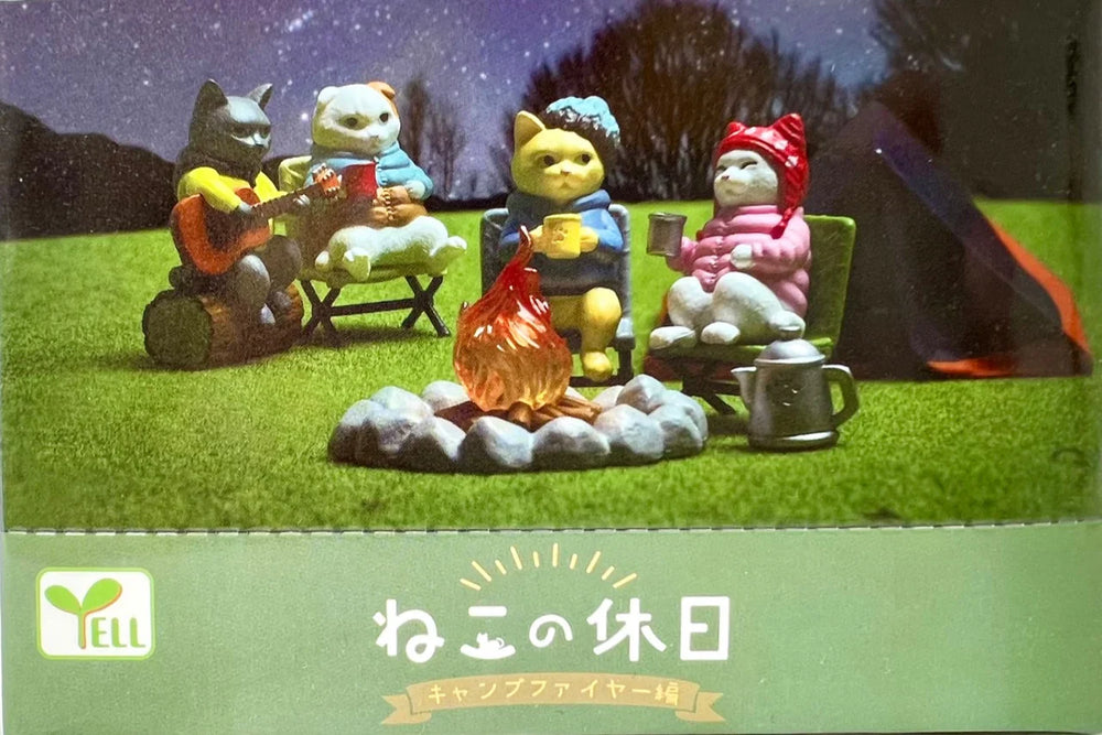 Cat's Day Off - Campfire Part - Blind Box (1 Blind Box) (ONLINE ORDER ONLY)
