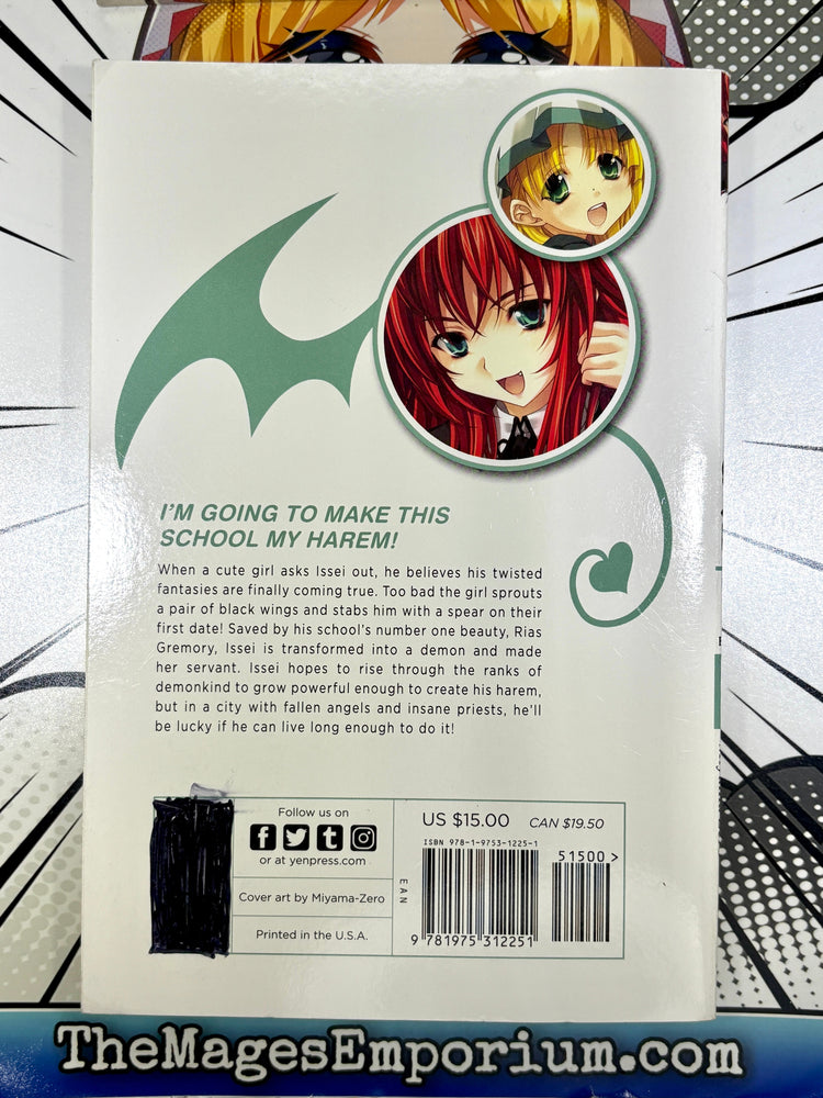 High School DxD Vol 1 Light Novel (ONLINE ORDER ONLY)