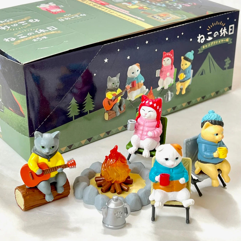 Cat's Day Off - Campfire Part - Blind Box (1 Blind Box) (ONLINE ORDER ONLY)