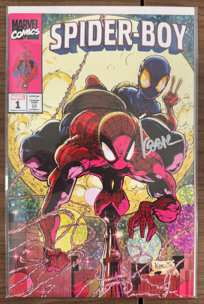 [Signed by Kaare Andrews] SPIDER-BOY #1 UNKNOWN COMICS KAARE ANDREWS EXCLUSIVE VAR [IN STOCK] (ONLINE ORDER ONLY)